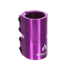 Зажимы Chilli 7000 Scs 4 Bolts Clamp Purple Shiny