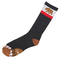 Носки высокие Nor Cal Bear Foot Sock Black Heather