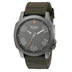 Часы Nixon Ranger 45 Nylon Gunmetal/Surplus