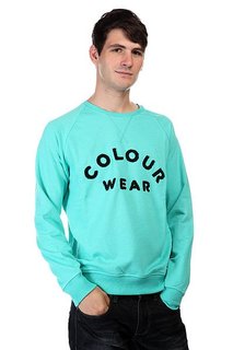 Толстовка CLWR Colour Crew Florida Green Melange