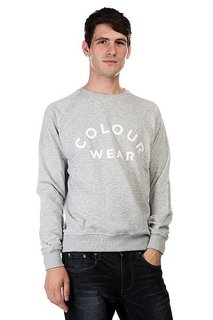 Толстовка CLWR Colour Crew Grey Melange