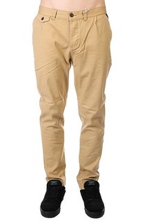 Штаны прямые CLWR Gubb Chino Camel