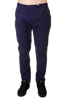 Штаны прямые CLWR Gubb Chino Patriot Blue