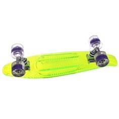 Скейт мини круизер Sunset Alien Complete Green Deck-Blacklght Wheels