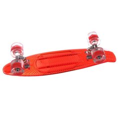 Скейт мини круизер Sunset Lifeguard Complete Red Deck Red Wheels 6 x 22 (56 см)