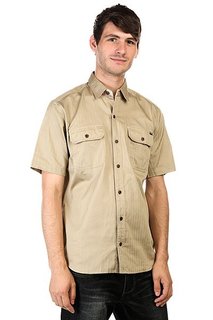 Рубашка Huf Protrero Workshirt Khaki