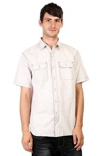 Рубашка Huf Hanover Short Sleeve Oxford Shirt White