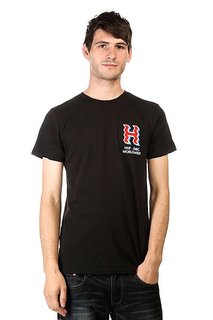 Футболка Huf Crooked H Tee Black