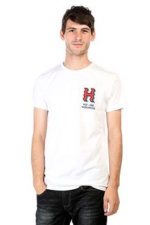 Футболка Huf Crooked H Tee White