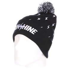 Шапка с помпоном TrueSpin Sunshine Allove Pom Beanie Black