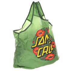 Сумка женская Santa Cruz Poppy Dot Packable Bag Green