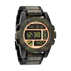 Часы Nixon Unit Ss Matte Black/Camo