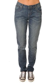 Джинсы узкие женские Zoo York Gm Skinny Stacey Med Wash