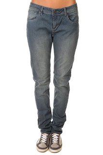 Джинсы узкие женские Zoo York Gm Skinny Liberty Wash