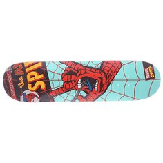 Дека для скейтборда для скейтборда Santa Cruz Marvel Hand Decks Spiderman 31.6 x 8 (20.3 см)