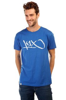 Футболка K1X Tag Tee Royal Blue/White