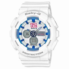 Часы детские Casio G-Shock Baby-G Ba-120-7B White