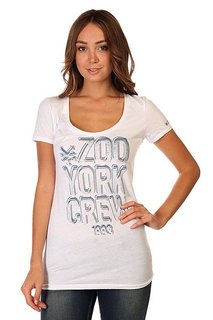 Футболка женская Zoo York Wrecking Crew White