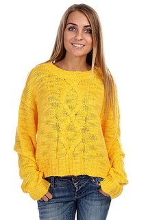 Свитер женский Insight Cut Out Jumper Saffron