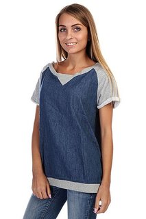 Футболка женская Insight Denim Diaries Top Light Grey Marle