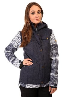 Куртка женская Roxy Ceder Jk Denim Blue