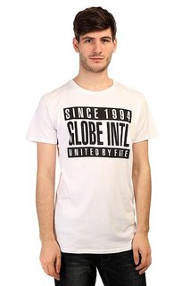 Футболка Globe Parental Tee White Black