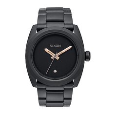 Часы Nixon Kingpin All Black/Rose Gold