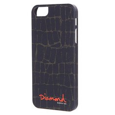 Чехол для iPhone 5/5S Diamond Croc Case Black