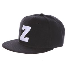 Бейсболка с прямым козырьком Truespin Abc Black Z
