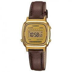 Часы Casio Collection 57149 La670Wegl-1E Brown