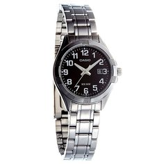 Часы Casio Collection Ltp-1308pd-1b Silver/Black