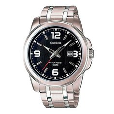 Часы Casio Collection Mtp-1314pd-1a Silver/Black