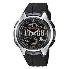 Часы Casio Collection Aq-160w-1b Black/Grey