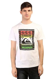 Футболка Quiksilver Class Tee Wallstreet Tees White