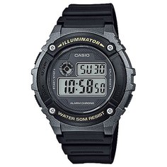 Электронные часы Casio Collection W-216h-1b Black/Grey