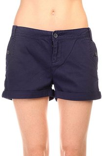 Шорты классические женские Zoo York Best Shorts Deep Cobalt