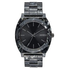 Кварцевые часы Nixon Time Teller Acetate Black/Silver/Multi
