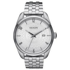 Кварцевые часы женские Nixon Bullet All Silver/Stamped