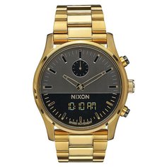 Кварцевые часы Nixon Duo Gunmetal/Gold