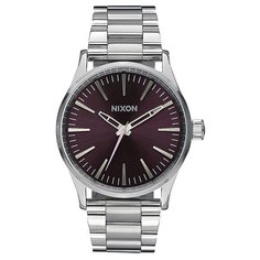 Кварцевые часы Nixon Sentry 38 Ss Plum/Grey