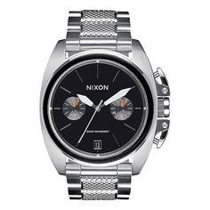 Кварцевые часы Nixon Anthem Chrono Silver/Black