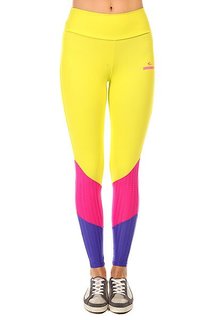 Леггинсы женские CajuBrasil New Zealand Legging Yellow/Blue/Pink