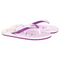 Вьетнамки женские Roxy Tahiti V Sndl White/Purple