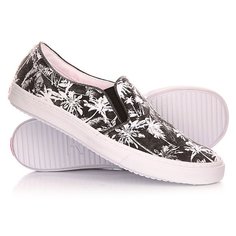 Слипоны женские Roxy Blake J Shoe Black/White