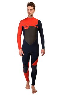 Гидрокостюм (Комбинезон) Quiksilver 4/3mm Ag47 Blue/ Orange