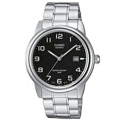 Кварцевые часы Casio Collection Mtp-1221A-1A Grey/Black