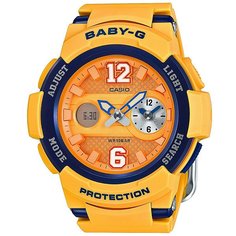Кварцевые часы Casio Baby-G Bga-210-4B Yellow/Blue