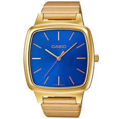 Кварцевые часы Casio Collection Ltp-E117G-2A Gold/Blue