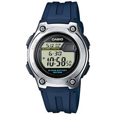 Электронные часы Casio Collection W-211-2A Blue/Grey