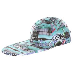 Бейсболка с прямым козырьком Quiksilver Julien David Black